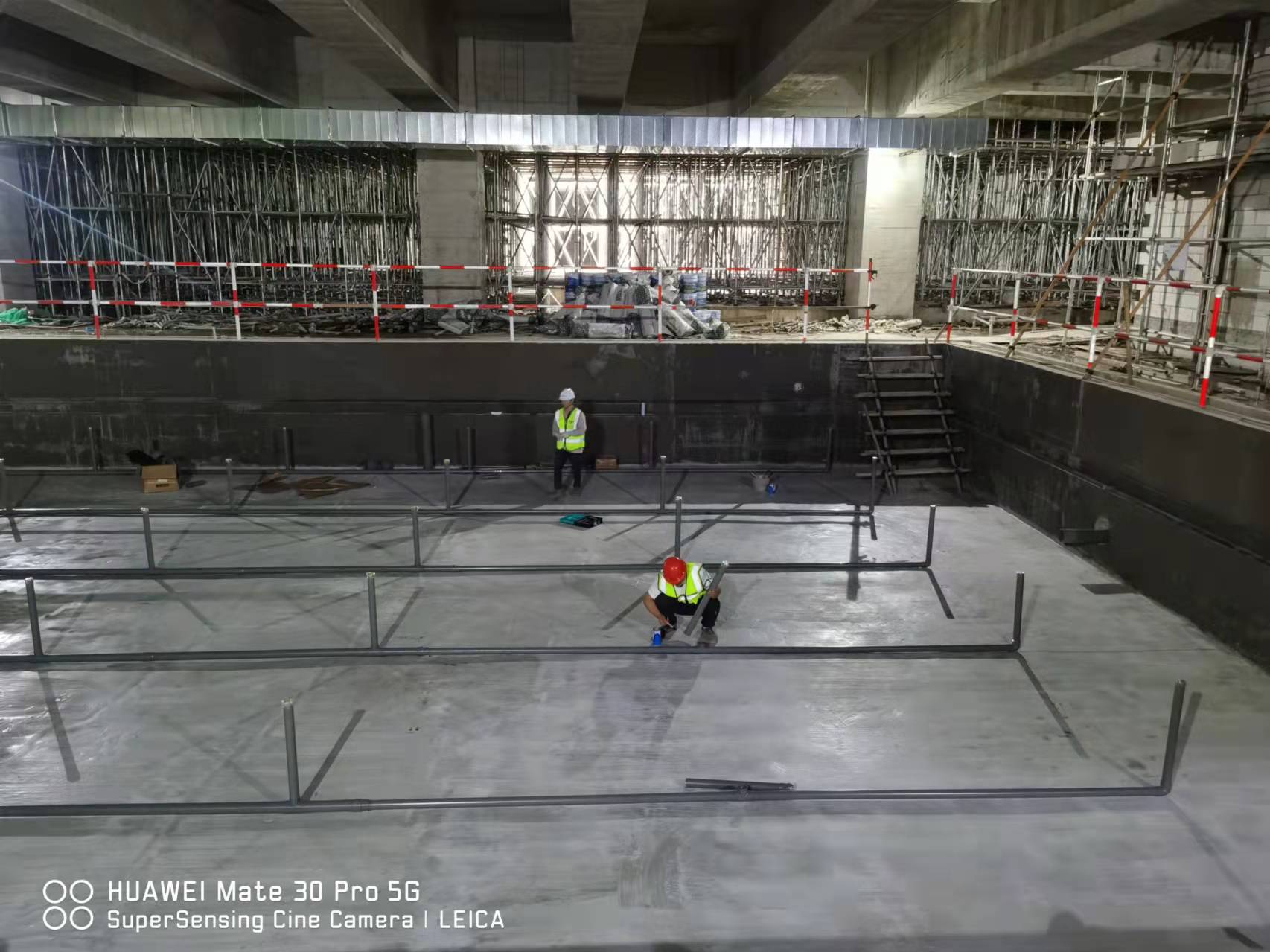 皇岗中学项目泳池工程--建设中(图2)